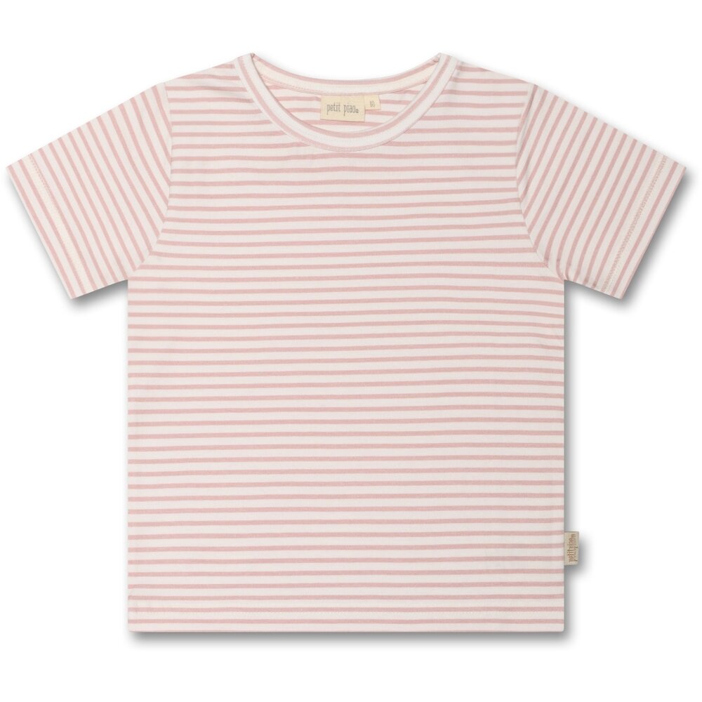 T-shirt kortærmet Baggy - ROSE SMOKE - 86