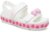 Crocband Cruiser Pet Sandal T - WHITE/PINK