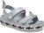 Crocband Cruiser Shark Sandal - LIGHT GREY