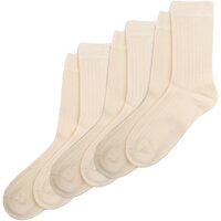 Bamboo strømper 3 pak - Off White