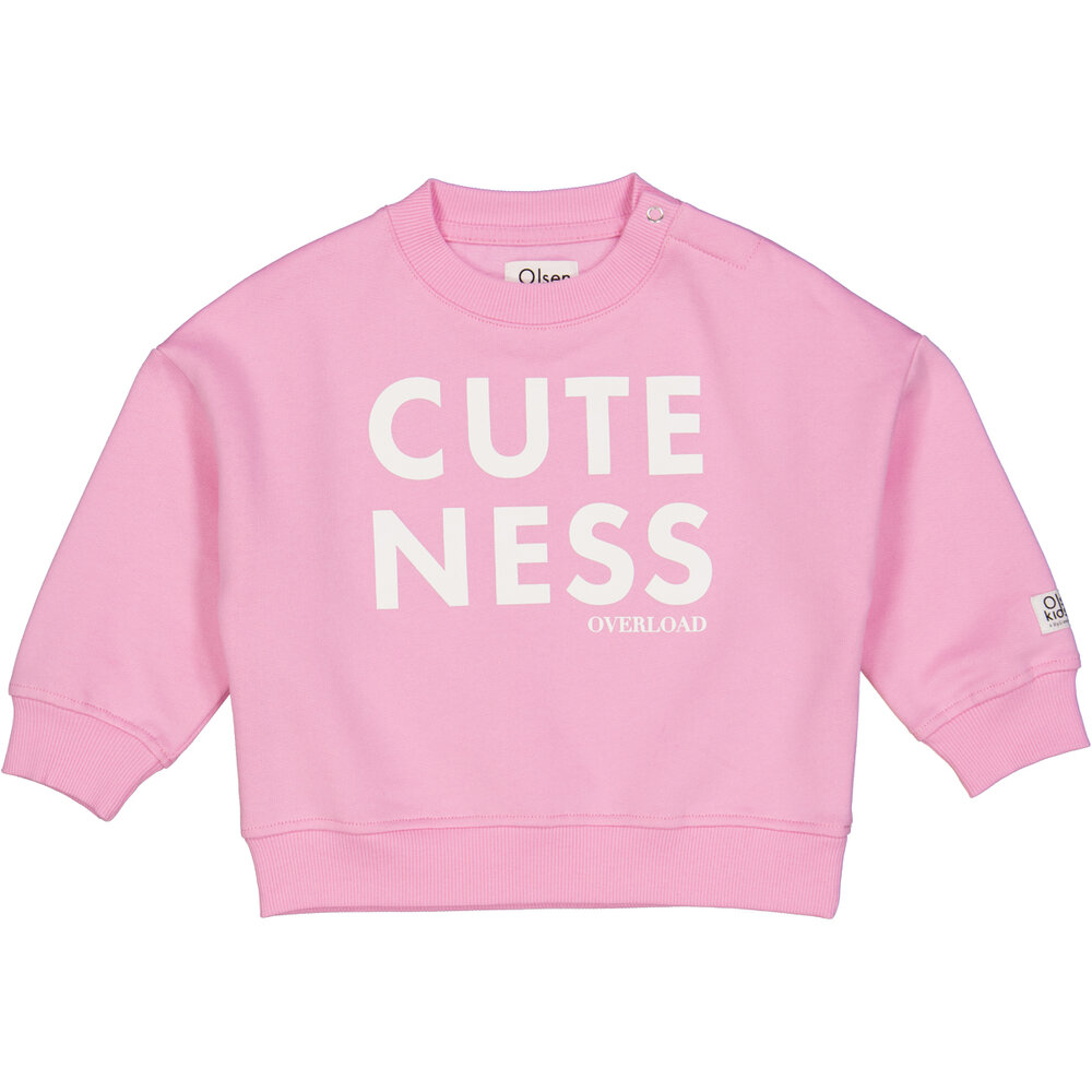 Olsen kids cuteness sweattrøje - Bonbon - 80