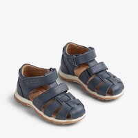 Frei lukket sandal - navy