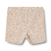 Bike Shorts Anne - cream flower meadow