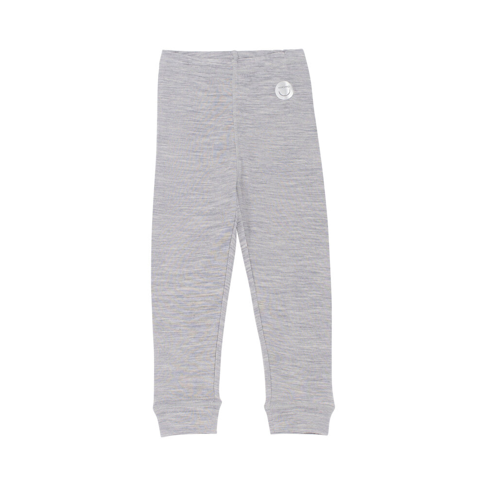 Soft Baselayer Merino Pants - Grey/Light Grey - 104