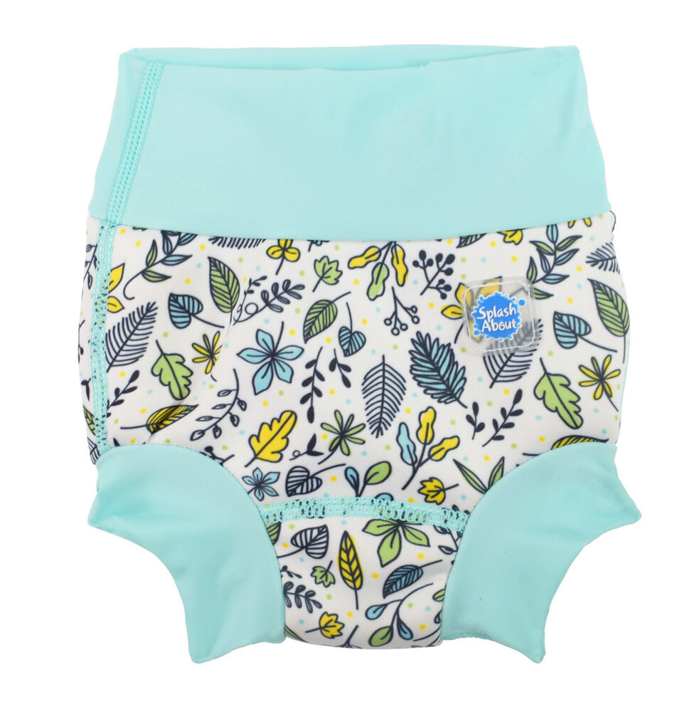 Splash About Happy nappy - Fallen leaves green 6-12 MDR.