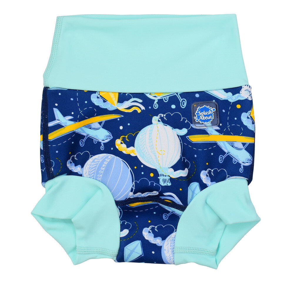 Splash About Happy nappy duo - Up in the Air Blue 3-6 MDR.