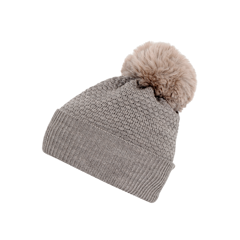 Chunky Oslo Beanie w fake fur - 202 - 51/53