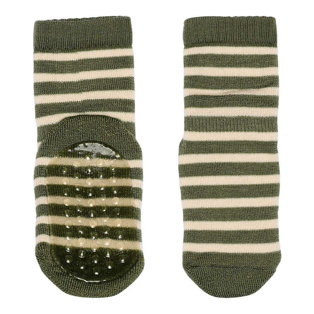 Elis strømper anti-slip - Olivine - 22/24