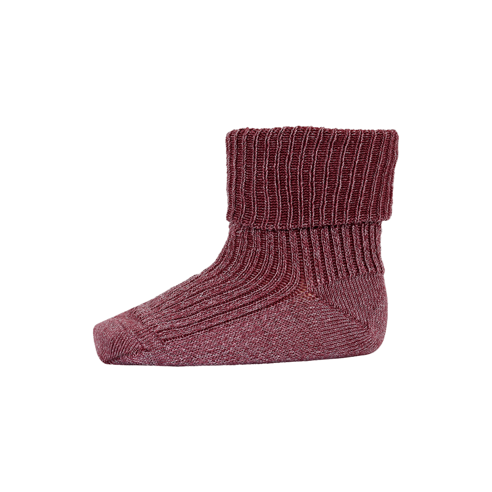 Ida glitter strømper - Maroon - 15/16