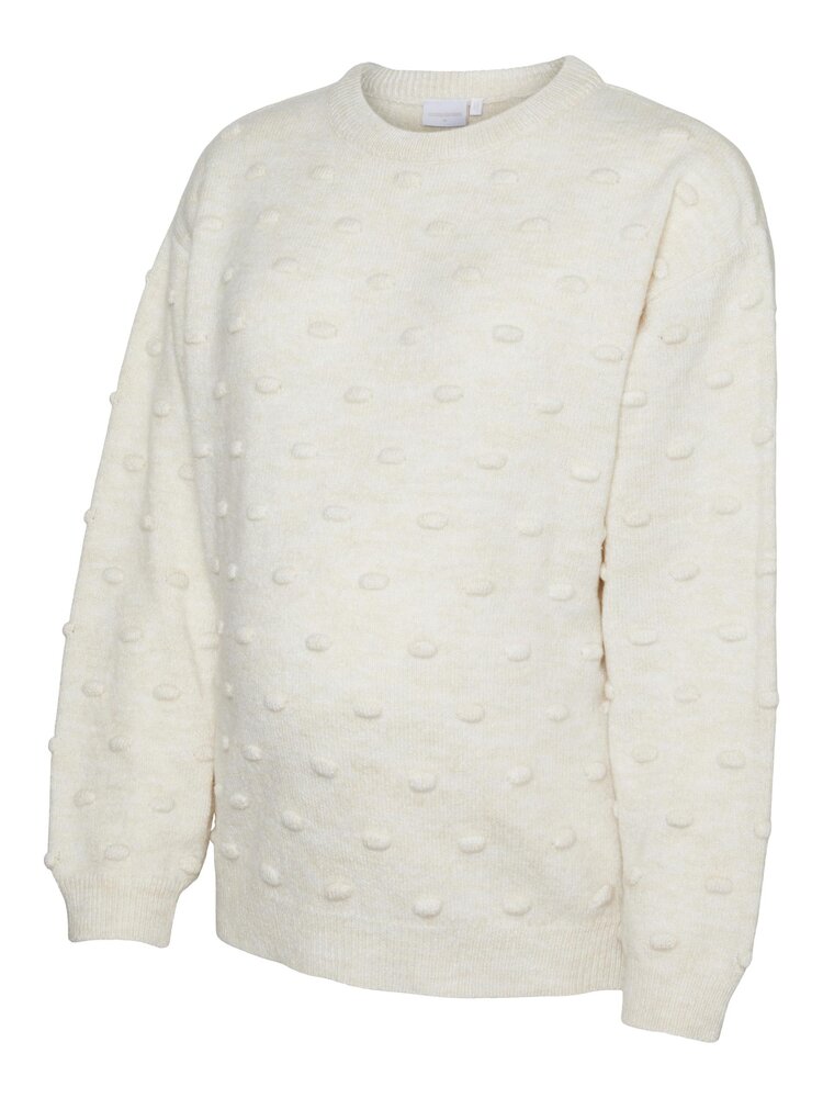 Robin langærmet top - whitecap gray - L