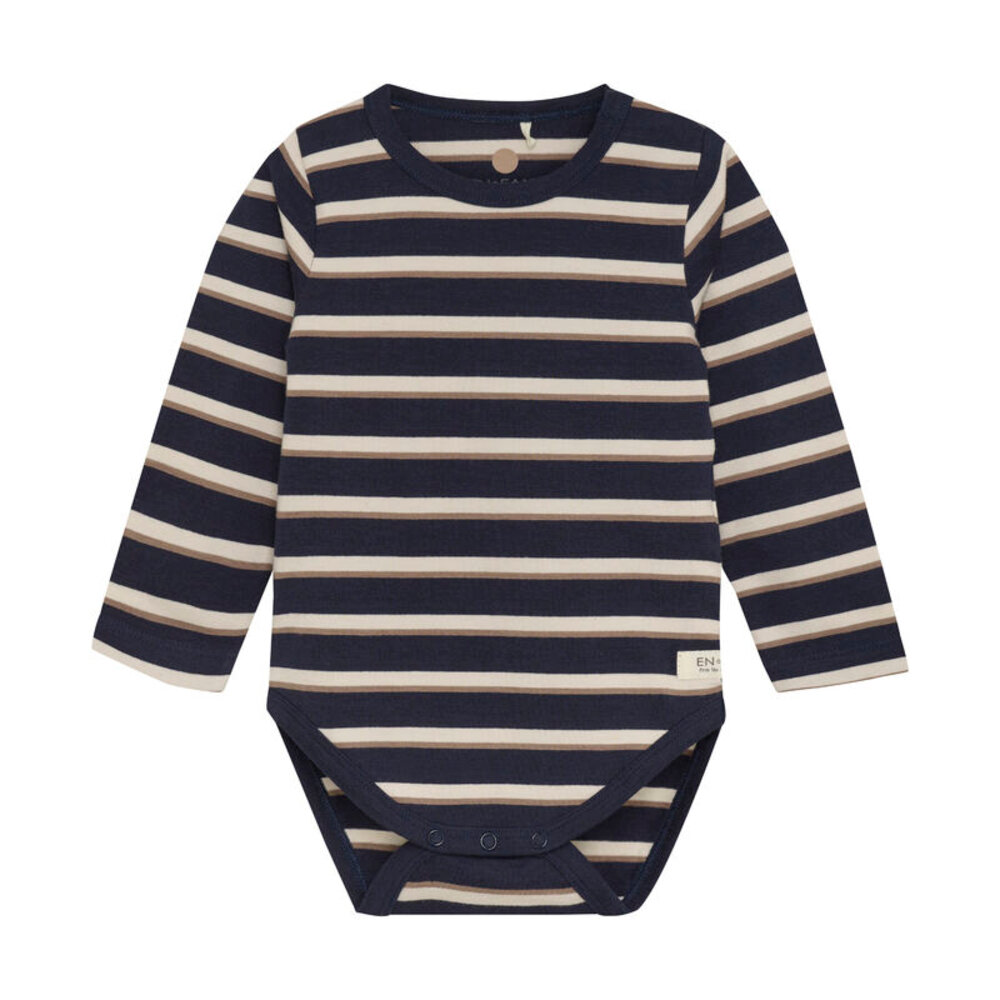 Body langærmet Stripe - Parisian Night - 86