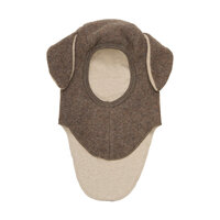 Elefanthue Uld Fleece - Brown Melange