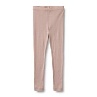 Uld leggings Agi - Dry Rose