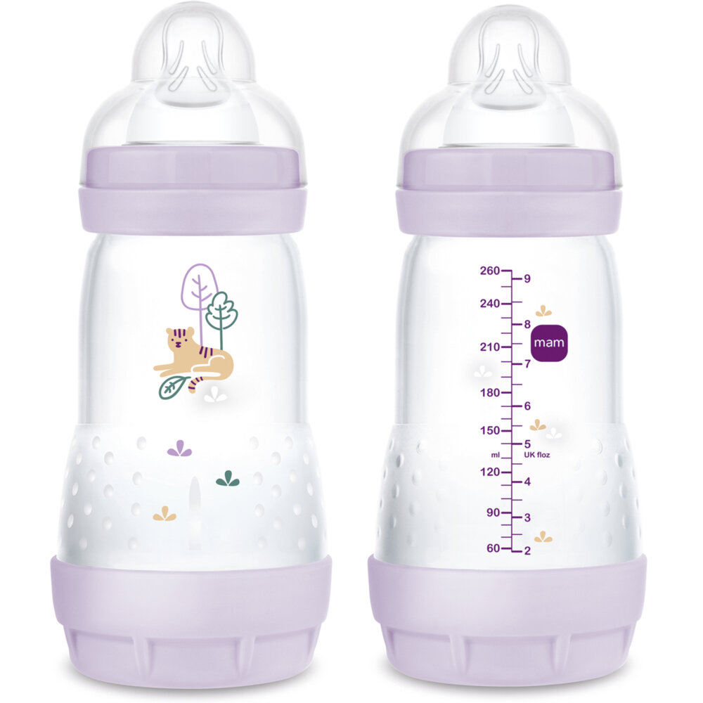 MAM Easy Start Anti-Colic 260ml 2pk Lila