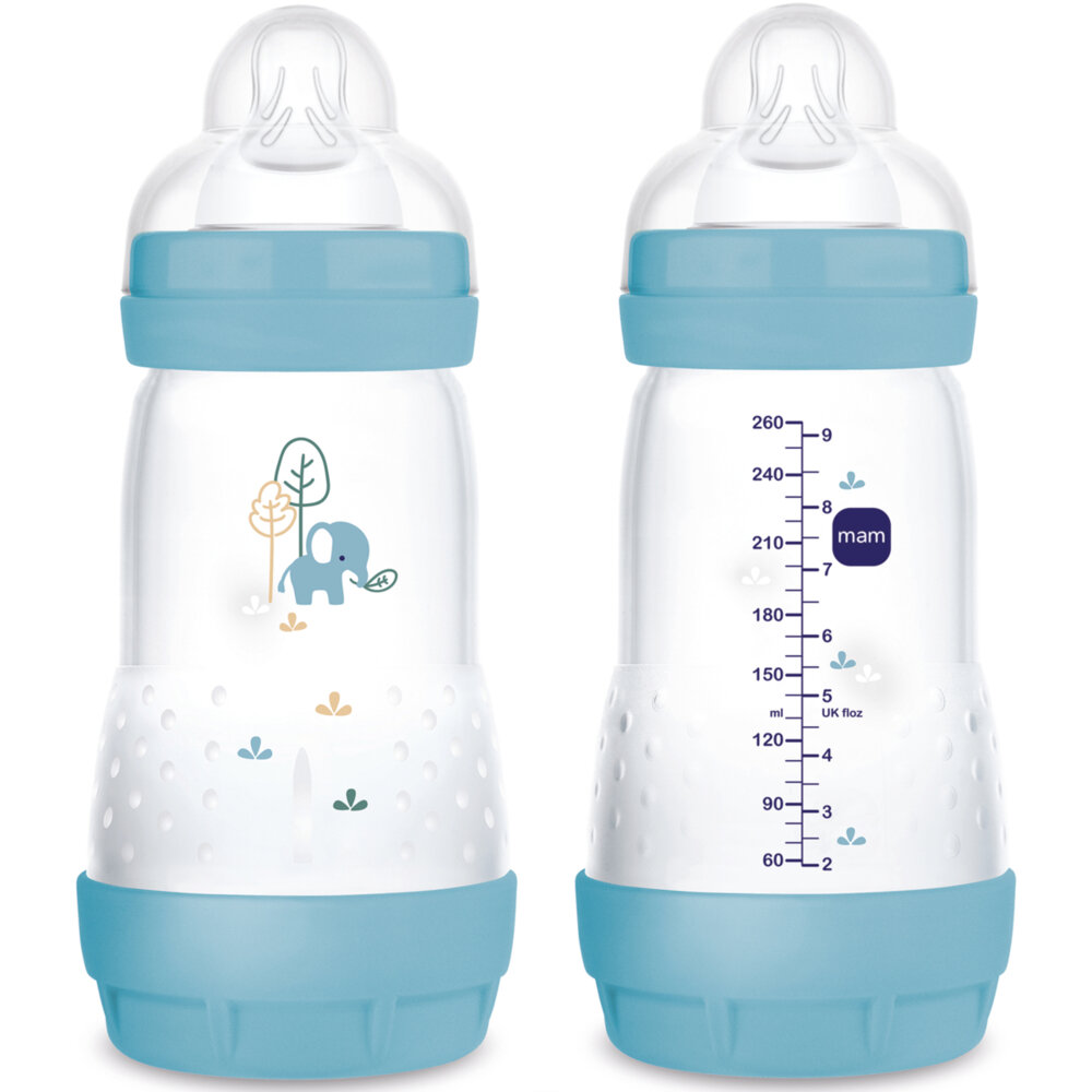 MAM Easy Start Anti-Colic 260ml 2pk Blue