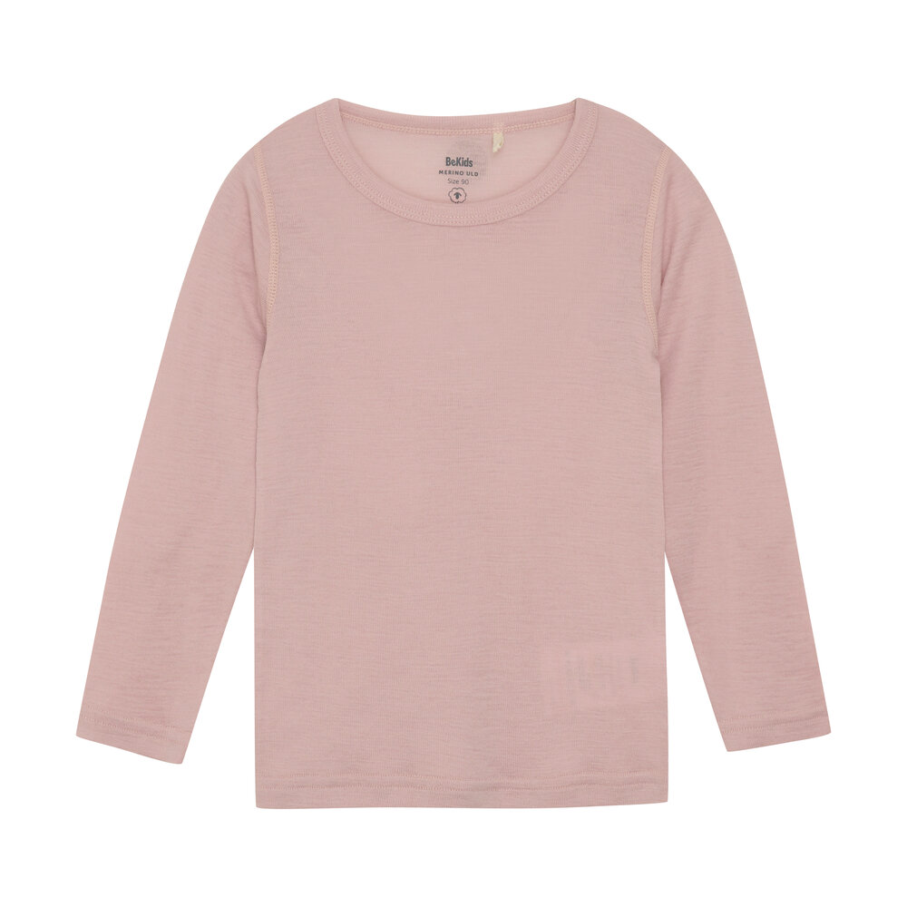 BeKids Uld bluse LS - Starling 100