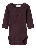 Lusai langærmet body - PLUM PERFECT