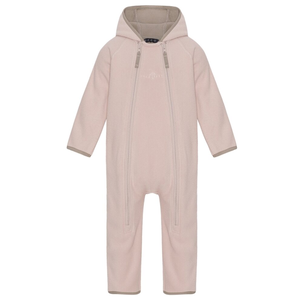 Fleece babydragt - Mahogany rose/mocca - 6 MDR.