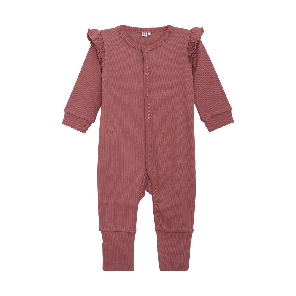 Jumpsuit langærmet - Rose Brown - 50