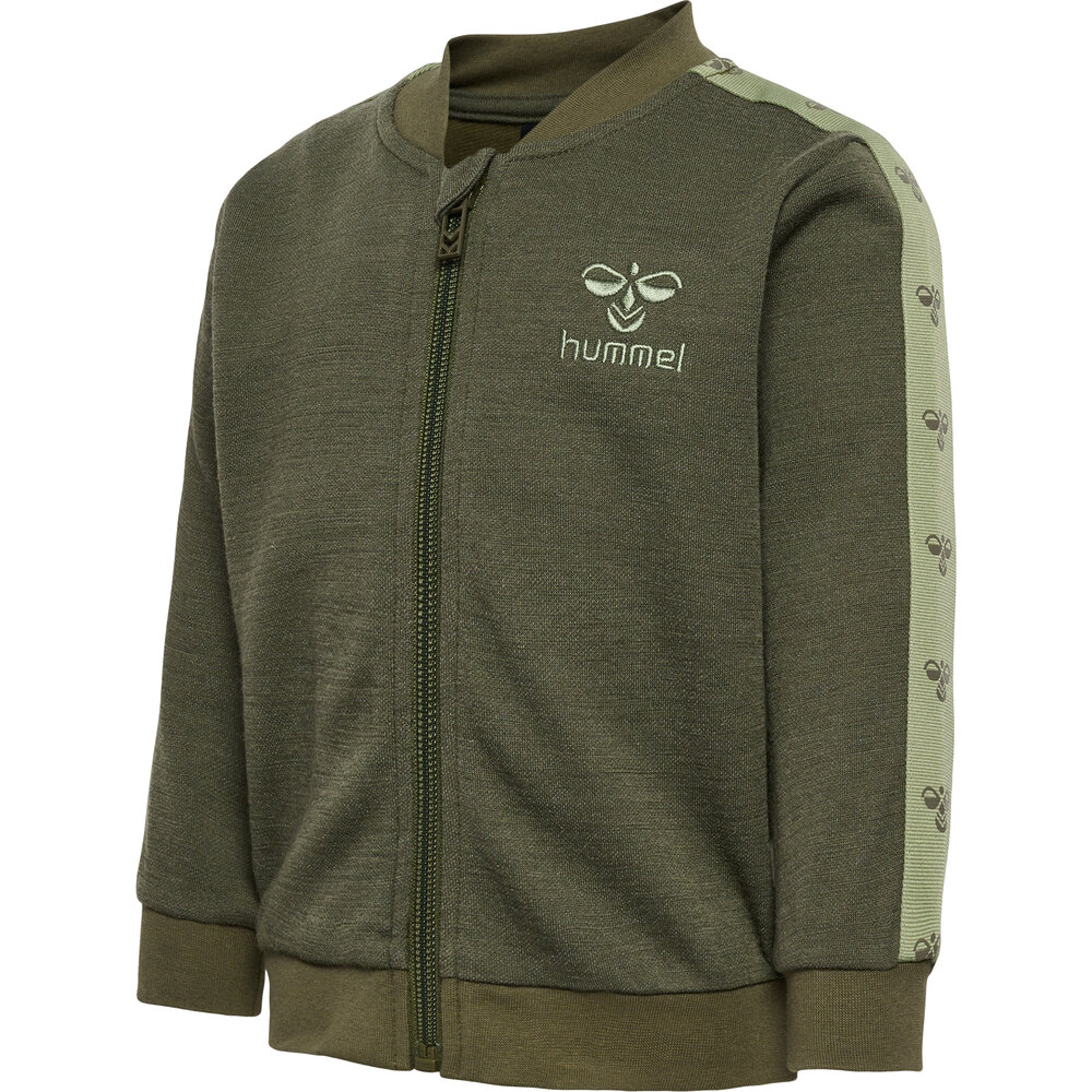 hummel Wulbato zip jakke - OLIVE NIGHT 86