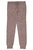 Klassisk merino rib leggings m. bindebånd - unisex - NATURAL