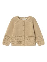 Osanna langærmet strikket cardigan - IRISHCREAM