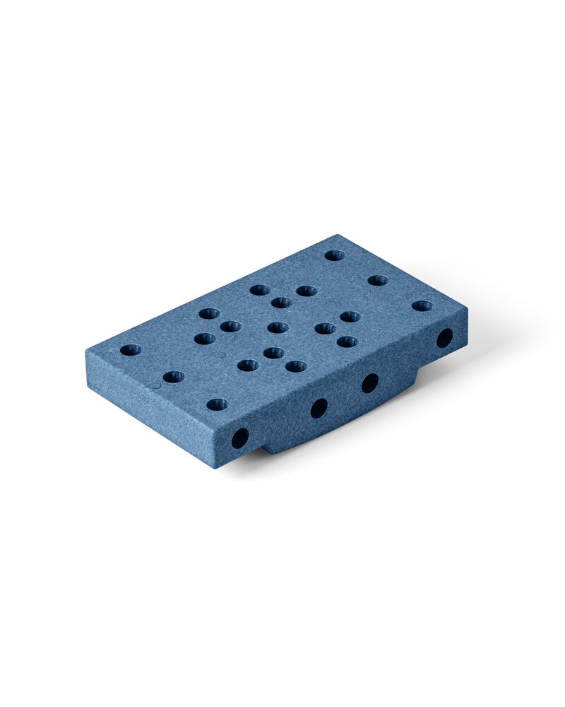 Block Base Deep Blue