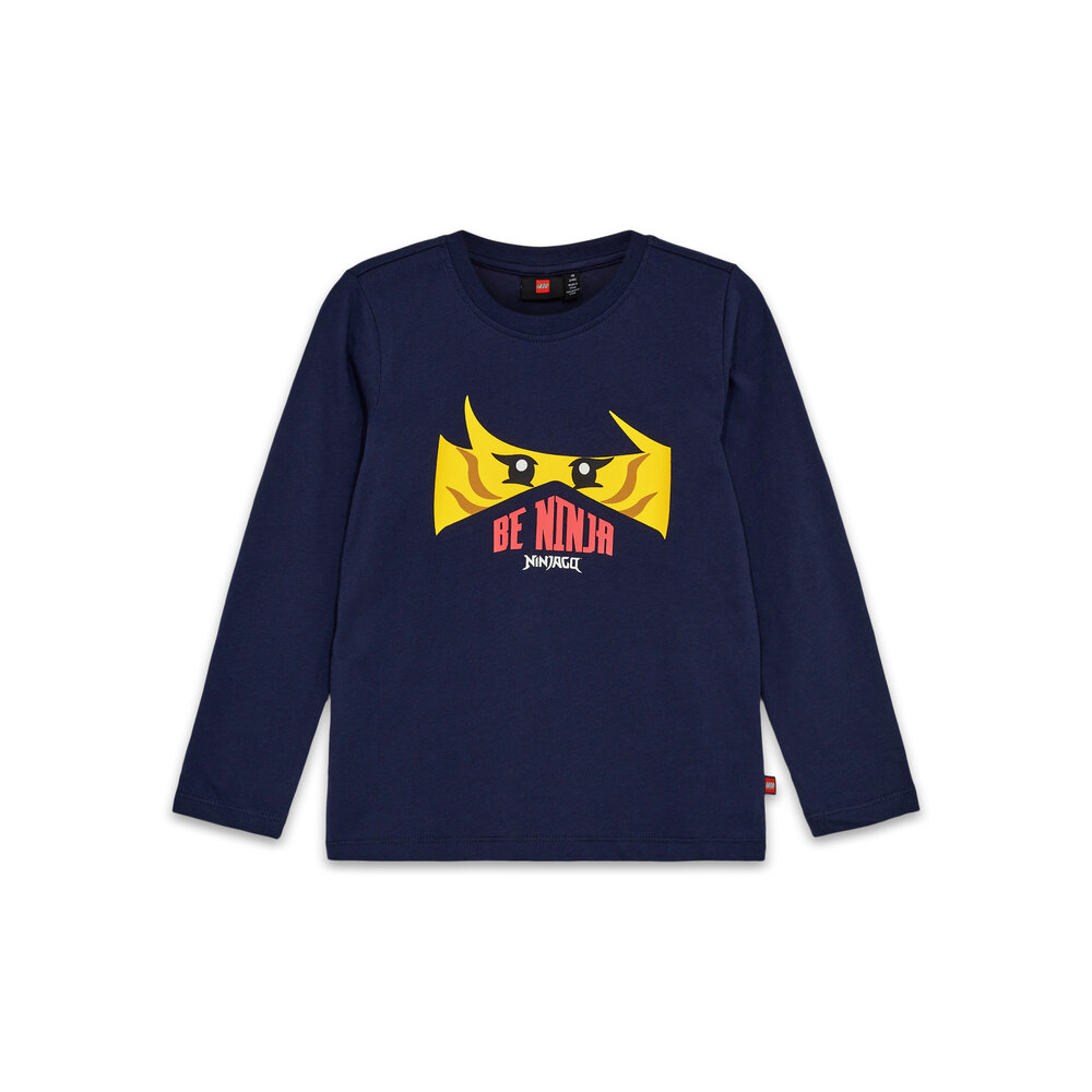 TANO 703 - T-SHIRT Langærmet - Dark Navy - 122