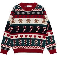 Holiday Jacquard Pullover - MULTICOLOU