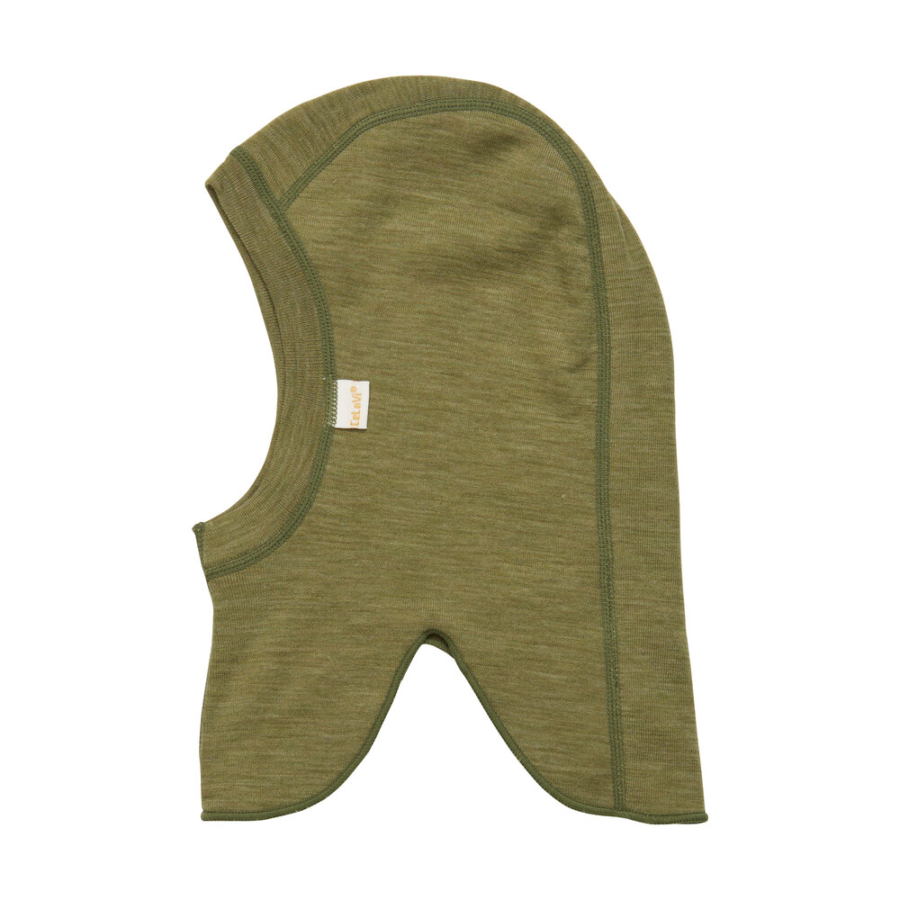 Balaclava, 2 lag - Loden Green Melange - 70