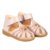 Hjertesandal med glitter - Pale Rose/Rose Glitter