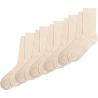 Bamboo strømper 5 pak - OFF WHITE