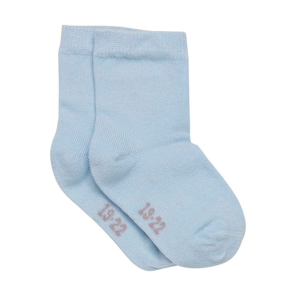 Ankle sok -solid - Lightblue - 15/18