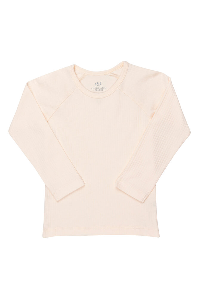 T-shirt lange ærmer - soft pink - 68