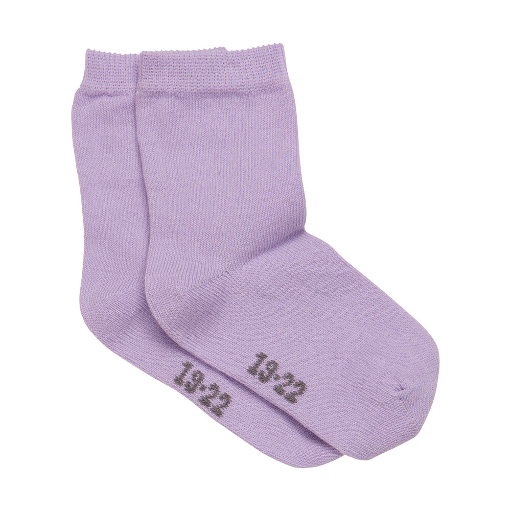 Ankle sok -solid - Lavender - 27/30