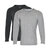 2 Pak Basic Bluser - grey/black- 193