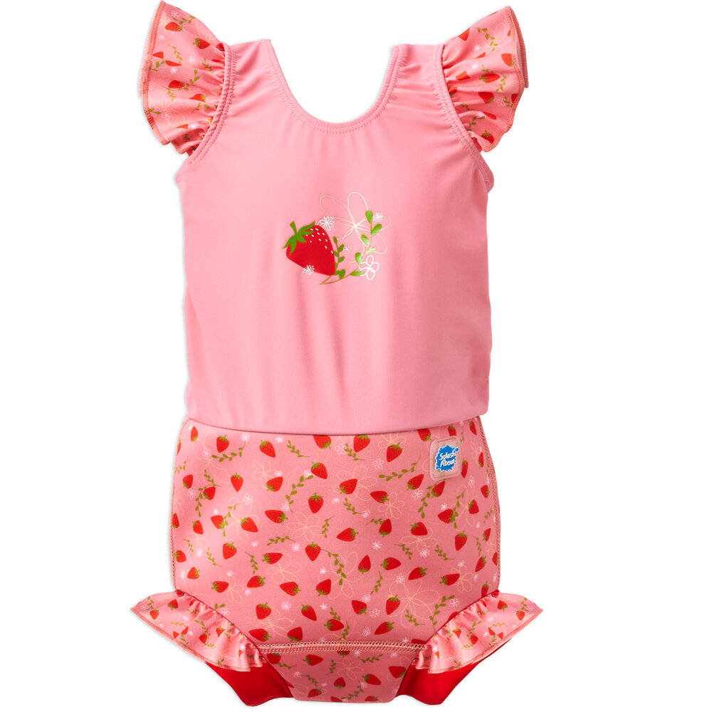 Splash About Happy nappy costume - Strawberry field 12-24 MDR.