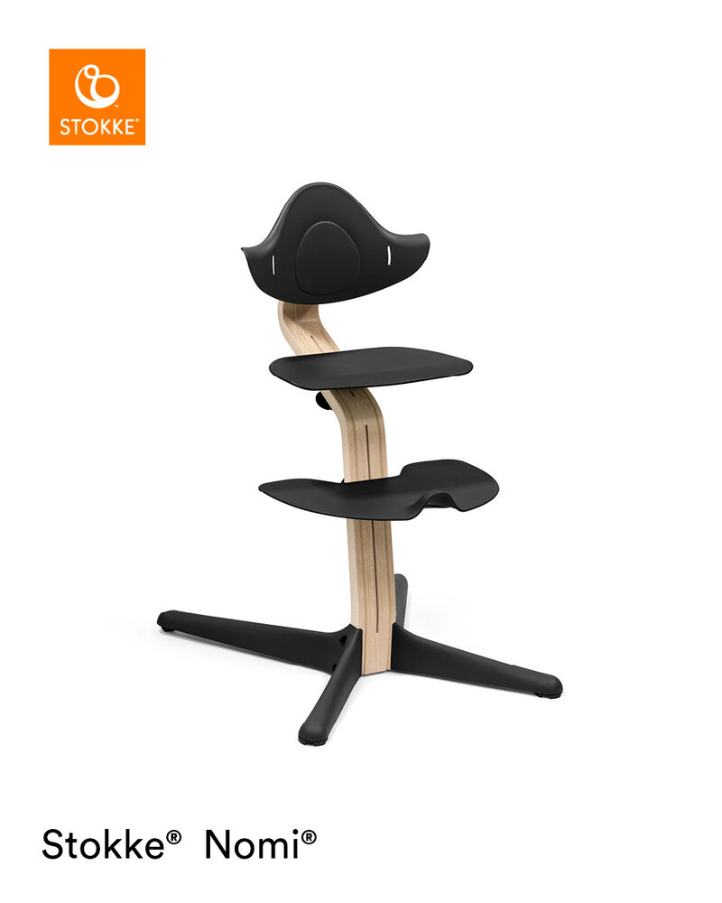 Stokke Nomi Stol - Natural Black