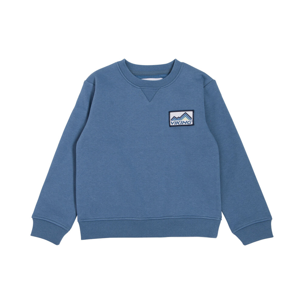 Viking Funtime Crewneck Sweatshirt - Denim 140