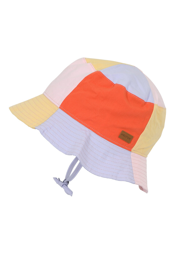 Block bucket hat - Purple Heather - 55