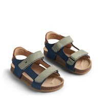 Corey kork sandal - blue