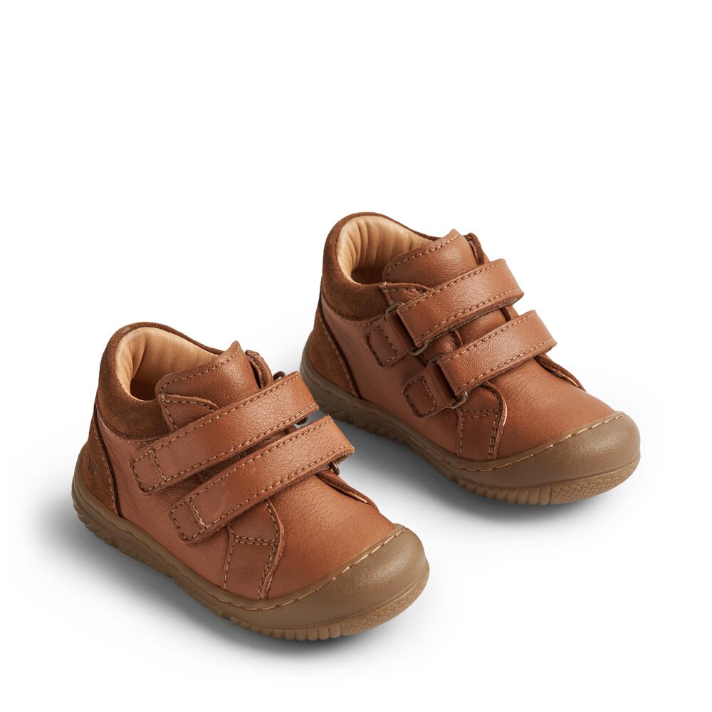 Ivalo dobbelt velcro prewalker - cognac - 25