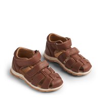 Frei lukket sandal - cognac