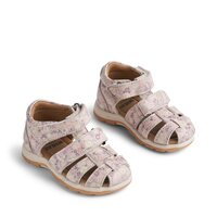 Frei lukket sandal - clam multi flowers