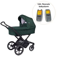 Vida 2 barnevogn - dark green inkl. Neonate BC-5700D