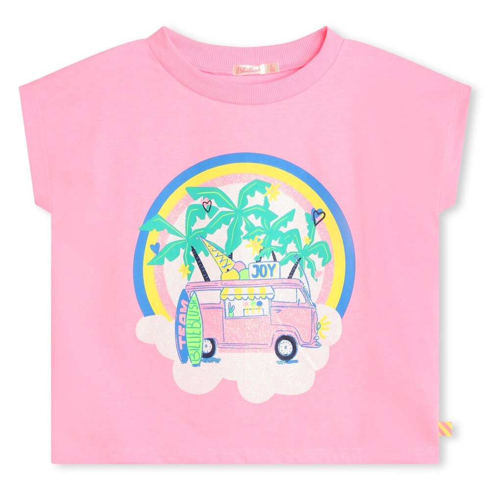 T-shirt kortærmet - PINK - 6 ÅR