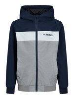 Rush blocking hood bomber - NAVYBLAZER