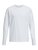 Basis tee langærmet o-neck - WHITE