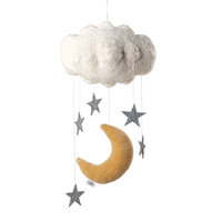 Uro, moon & stars beige