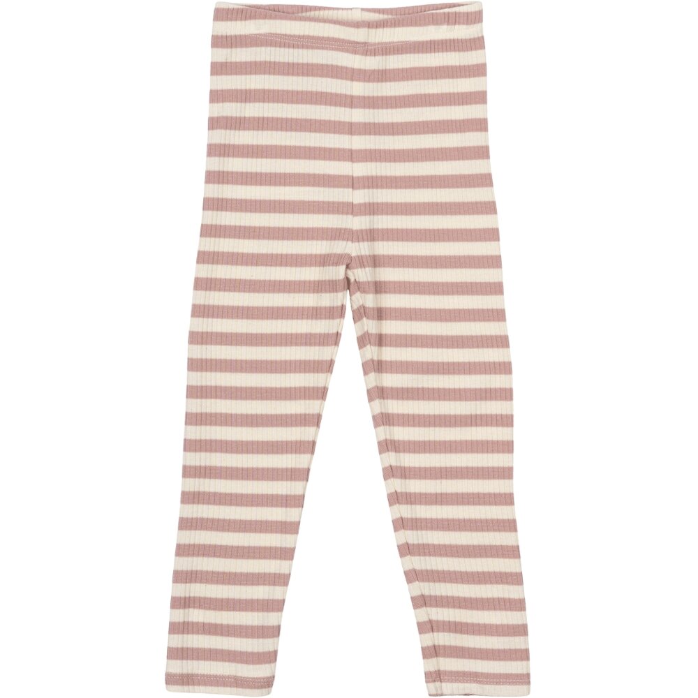 Fro Uni Rib Leggings - ROSESTRIPE - 86